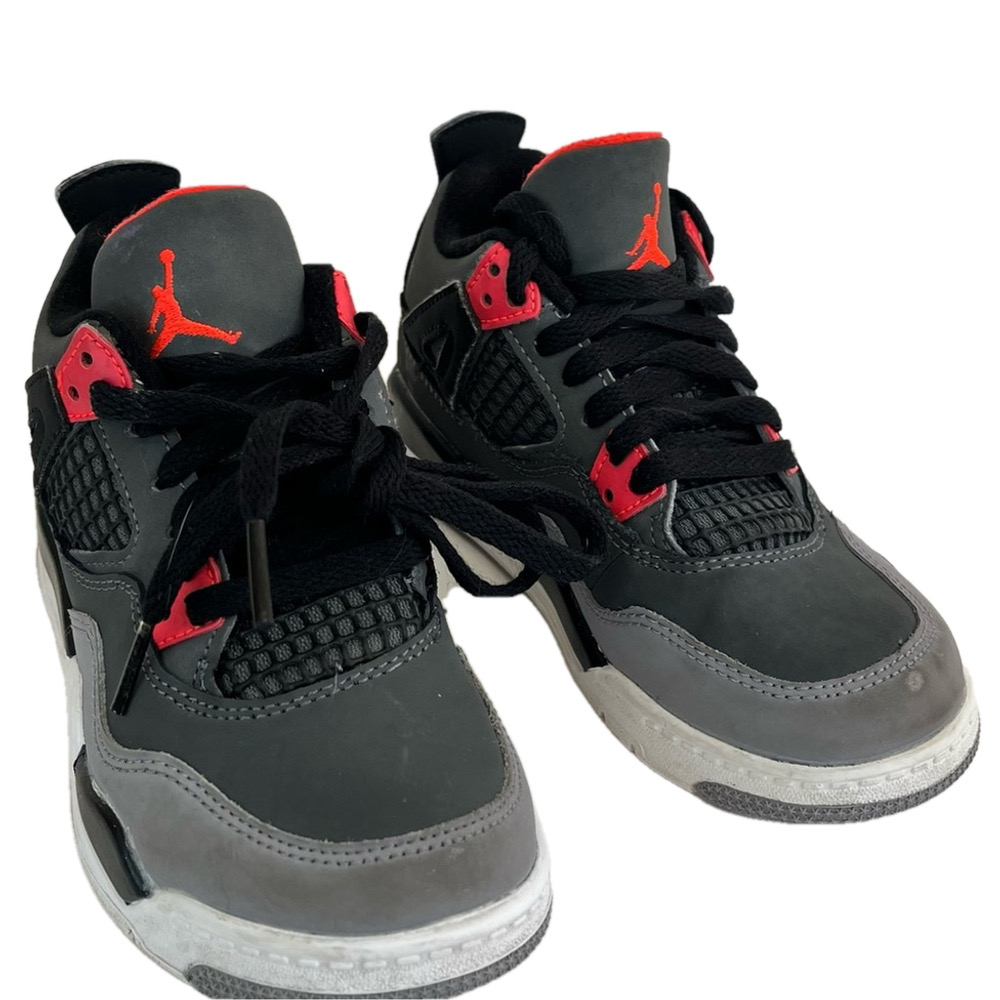 Nike Kids Sneakers Gray and Red